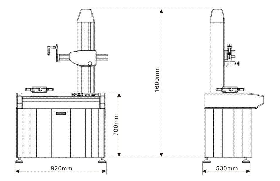 Roundness Tester CD-Kepler RT 1000 Dimension Roundness Tester CD-Kepler RT 1000 Dimension