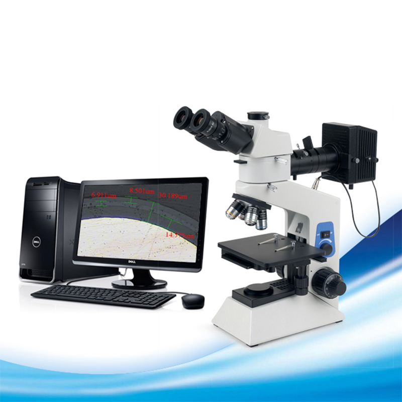 Material Analysis Upright Metallographic Microscope INTC-LV11